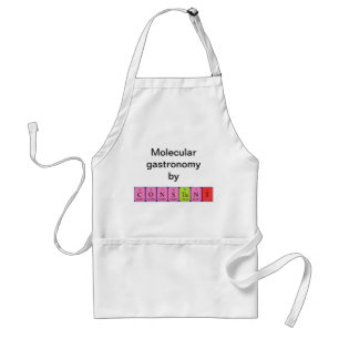 Constant periodic table name apron