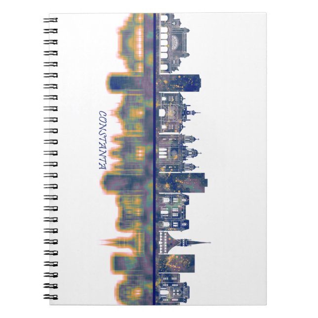 Constanța Skyline Notebook (Front)