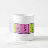 Constantin periodic table name mug (Front Left)