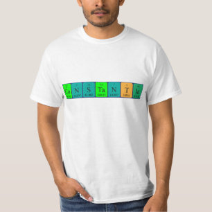 Constantin periodic table name shirt