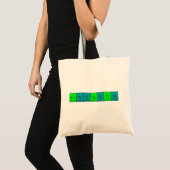 Constantin periodic table name tote bag (Front (Product))