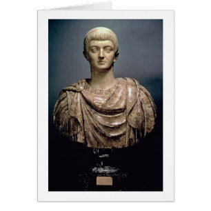 Constantine I (c.274-337) c.350 AD (marble)