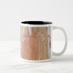 Constantine IV granting Bishop privileges Two-Tone Coffee Mug