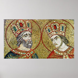 Constantine the Great  and St. Helena Poster
