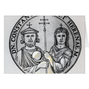 Constantine VI  and his Mother Irene