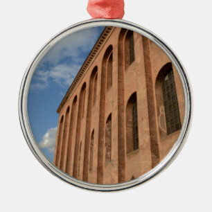 Constantine's Basilica In Trier Metal Tree Decoration