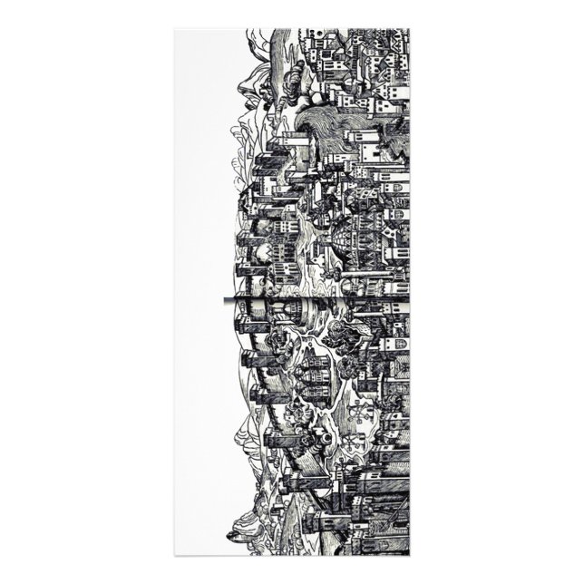 Constantinople capital of the Roman Empire Rack Card (Front)