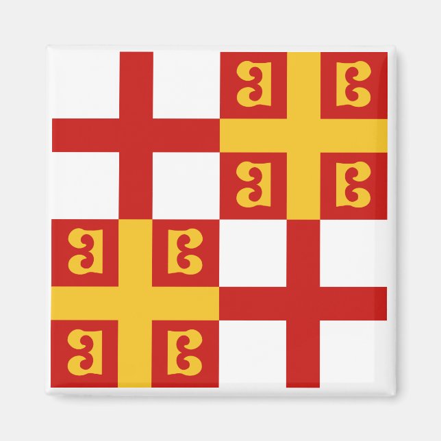 Constantinople Flag of Emperor Palaeologus Magnet (Front)