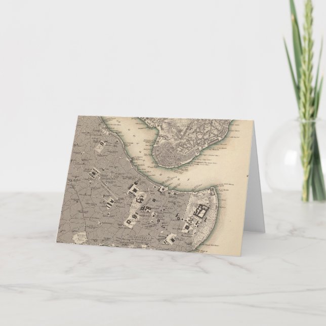 Constantinople Stambool Holiday Card (Front)