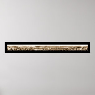 Constantinople Turkey Photo 1888 Poster