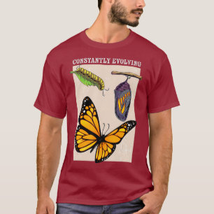 Constantly Evolving Monarch Butterfly Entomology T-Shirt