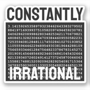 Constantly Irrational