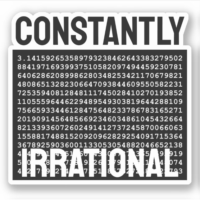Constantly Irrational (Front)