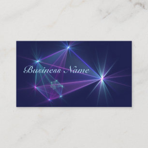 Constellation, Abstract Fantasy Fractal Art Business Card