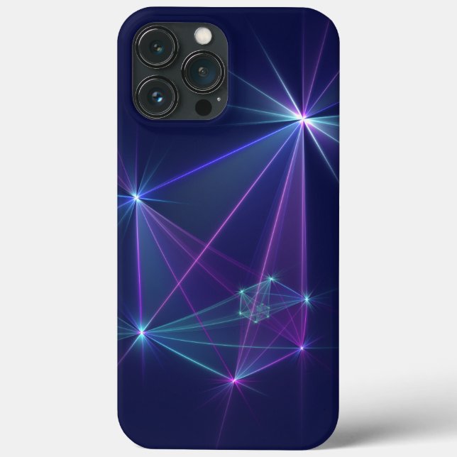 Constellation, Abstract Fantasy Fractal Art Case-Mate iPhone Case (Back)
