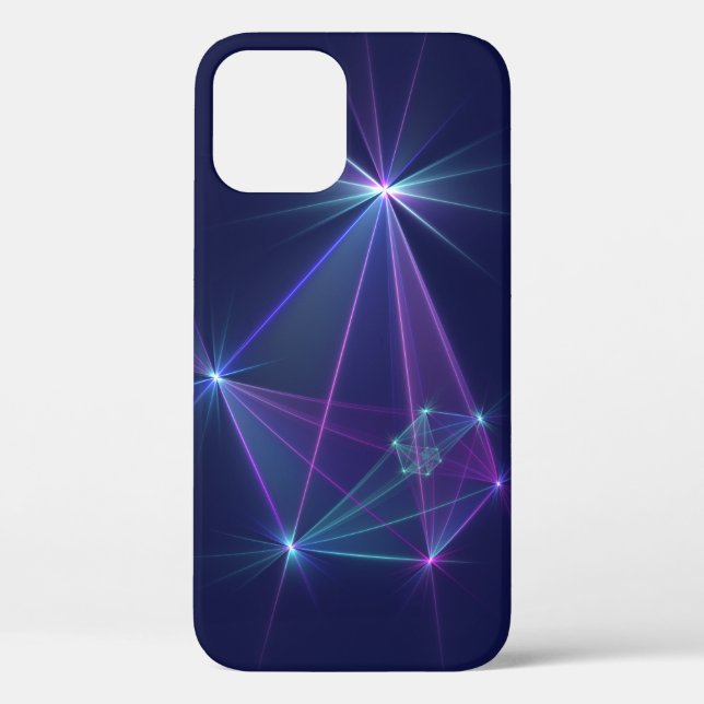 Constellation, Abstract Fantasy Fractal Art Case-Mate iPhone Case (Back)