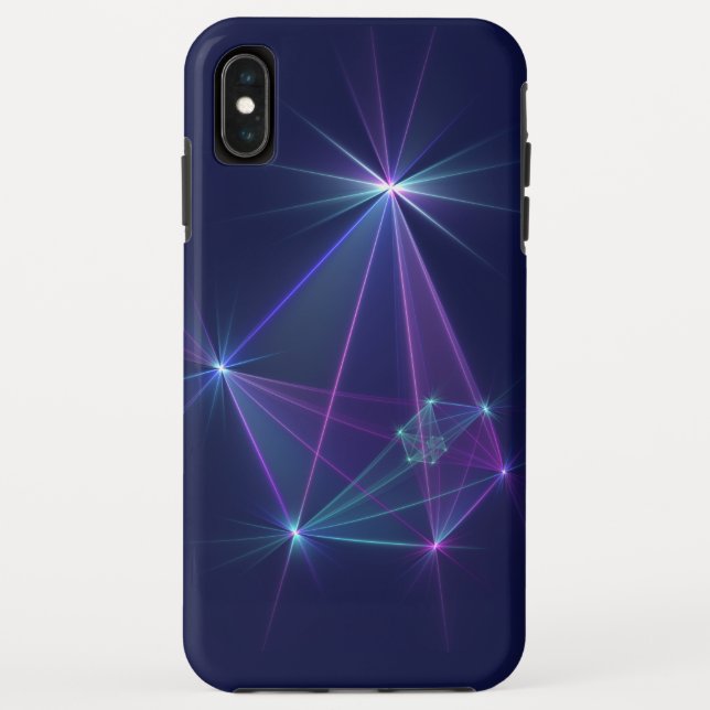 Constellation, Abstract Fantasy Fractal Art Case-Mate iPhone Case (Back)