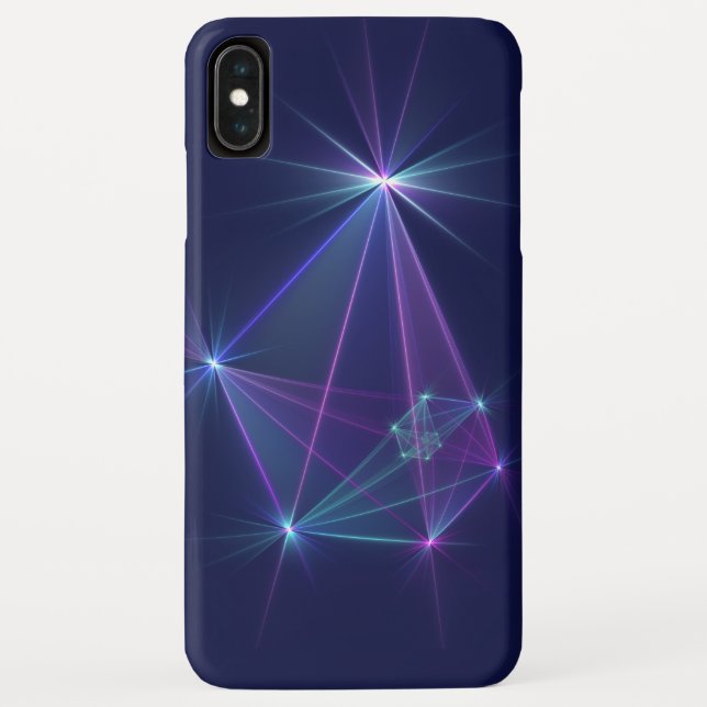 Constellation, Abstract Fantasy Fractal Art Case-Mate iPhone Case (Back)