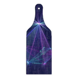 Constellation, Abstract Fantasy Fractal Art Cutting Board