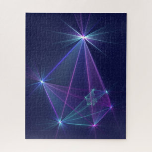 Constellation, Abstract Fantasy Fractal Art Jigsaw Puzzle