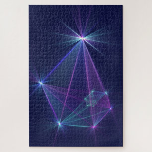 Constellation, Abstract Fantasy Fractal Art Jigsaw Puzzle