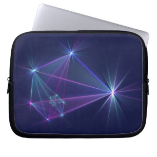Constellation, Abstract Fantasy Fractal Art Laptop Sleeve