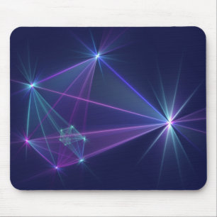 Constellation, Abstract Fantasy Fractal Art Mouse Mat