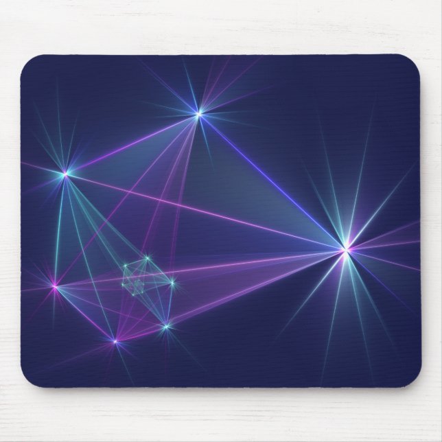 Constellation, Abstract Fantasy Fractal Art Mouse Mat (Front)