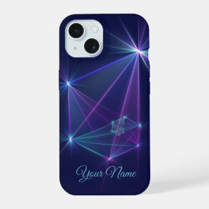 Constellation, Abstract Fantasy Fractal Art Name iPhone 15 Case