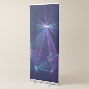 Constellation, Abstract Fantasy Fractal Art Retractable Banner