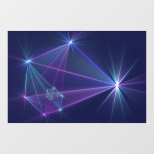 Constellation, Abstract Fantasy Fractal Art Window Cling