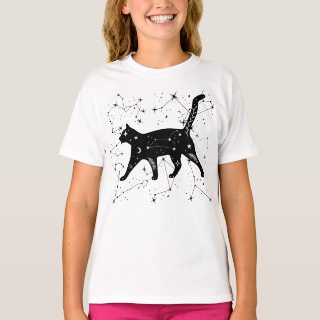 constellation cat shirt (Front)