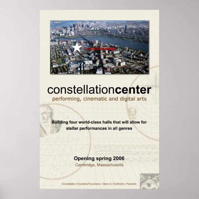 constellation centre 001 poster (Front)