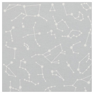 Constellation Fabric – Silver