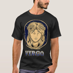 Constellation Horoscope Ascendant Zodiac Virgo T-Shirt