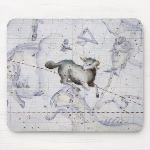 Constellation of Aries, plate 4 from 'Atlas Coeles Mouse Mat