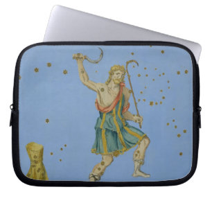 Constellation of Bootes, from 'Uranometria' by Joh Laptop Sleeve