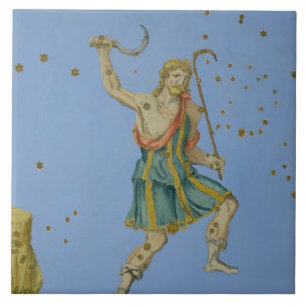 Constellation of Bootes, from 'Uranometria' by Joh Tile