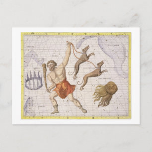 Constellation of Bootes, plate 20 from 'Atlas Coel Postcard