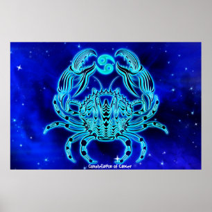 Constellation of Cancer Poster