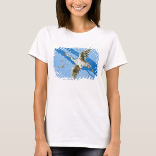 Constellation of Cygnus, from 'Uranometria' writte T-Shirt