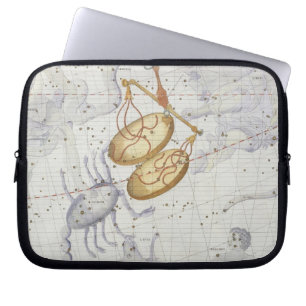Constellation of Libra, plate 7 from 'Atlas Coeles Laptop Sleeve