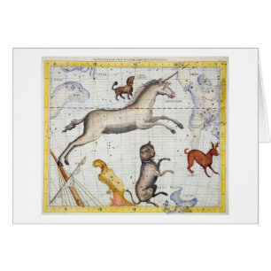 Constellation of Monoceros with Canis Major and Mi