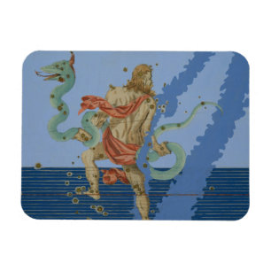 Constellation of Ophiuchus Group, from 'Uranometri Magnet