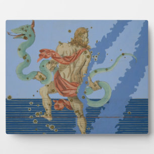 Constellation of Ophiuchus Group, from 'Uranometri Plaque