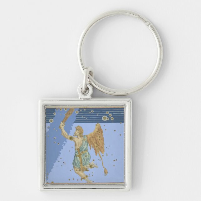 Constellation of Orion, from 'Uranometria' by Joha Key Ring (Front)
