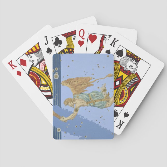 Constellation of Orion, from 'Uranometria' by Joha Playing Cards (Back)