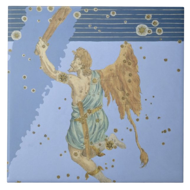 Constellation of Orion, from 'Uranometria' by Joha Tile (Front)