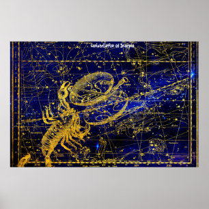 Constellation of Scorpio Poster
