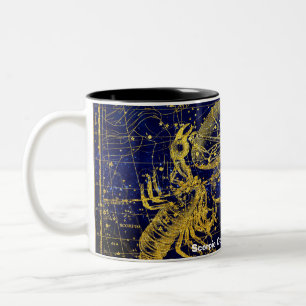 Constellation of Scorpio Two-Tone Coffee Mug